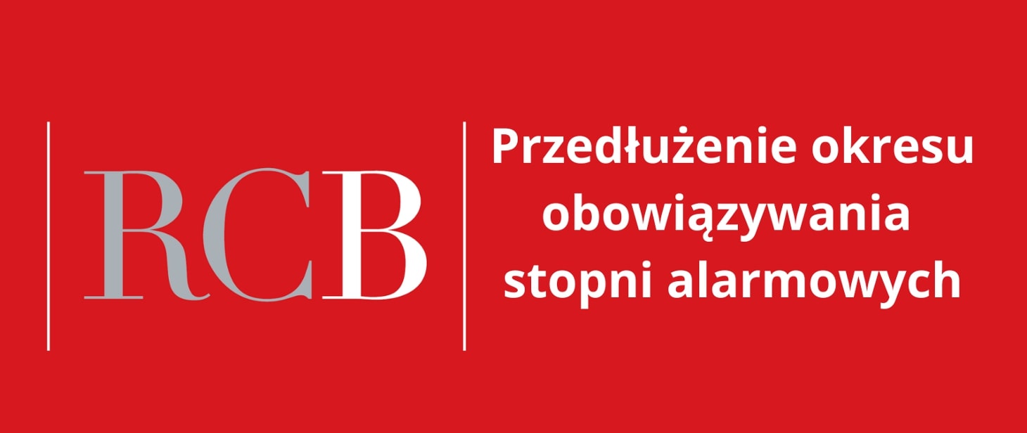 Przedłużenie stopni alarmowych CHARLIE-CRP i BRAVO